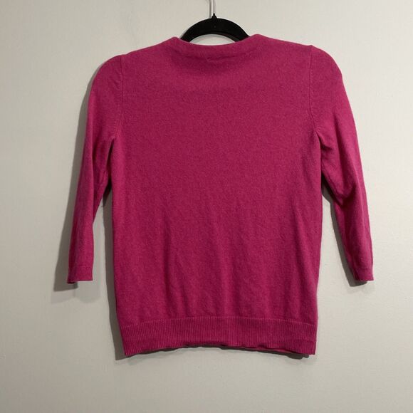 Talbots Women’s Pink Cashmere Sweater Size SP – Soft Luxury, Classic Preppy - Picture 2 of 8